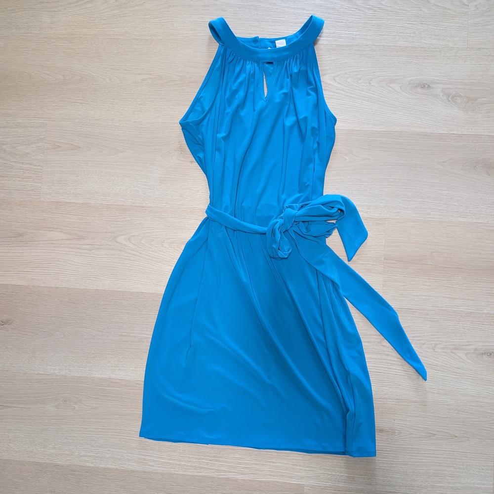 WHBM Outlet Blue Summer Dress